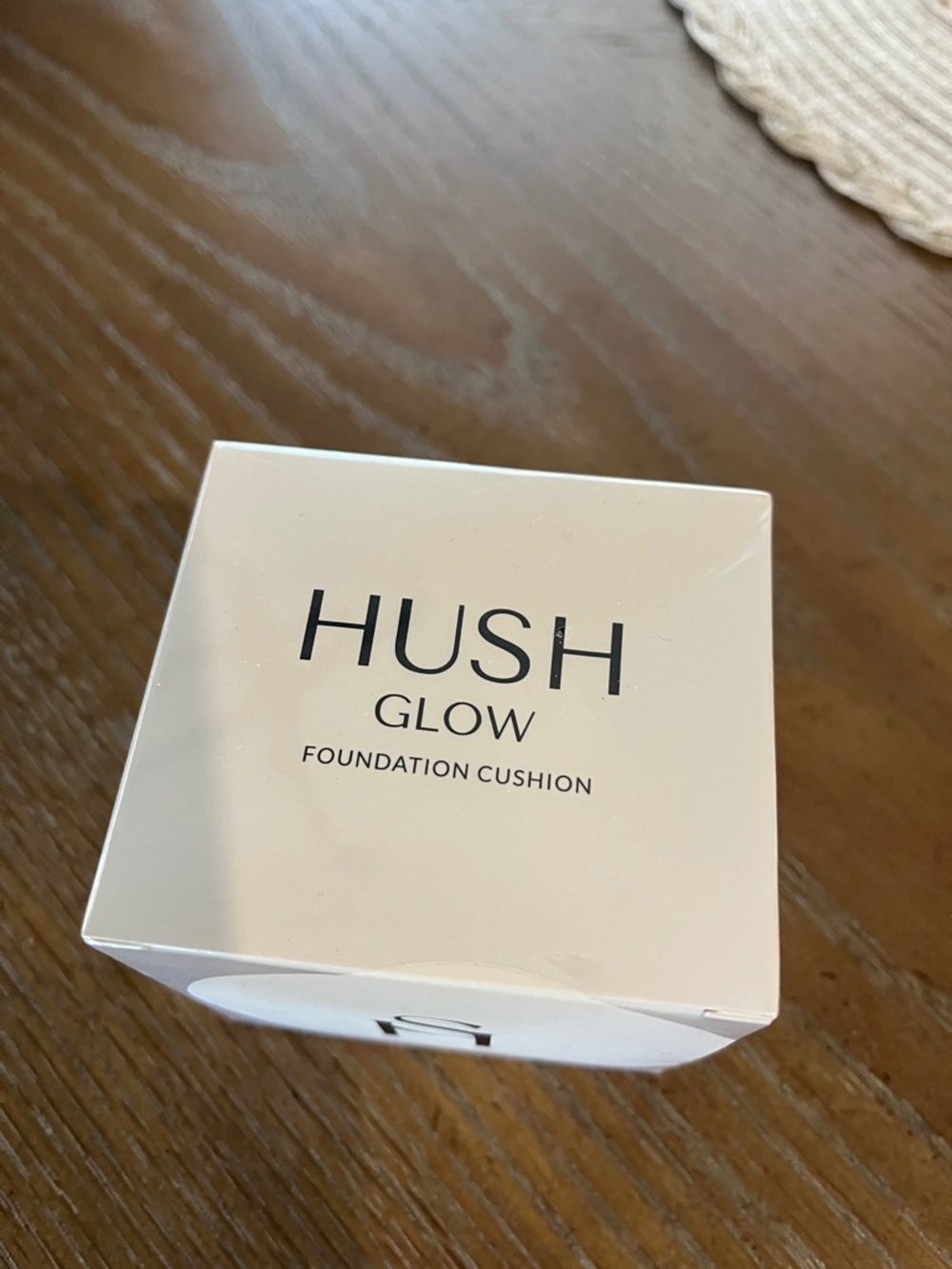 HUSH Glow Foundation Cushion in Ivory - Lightweight Radiant Finish